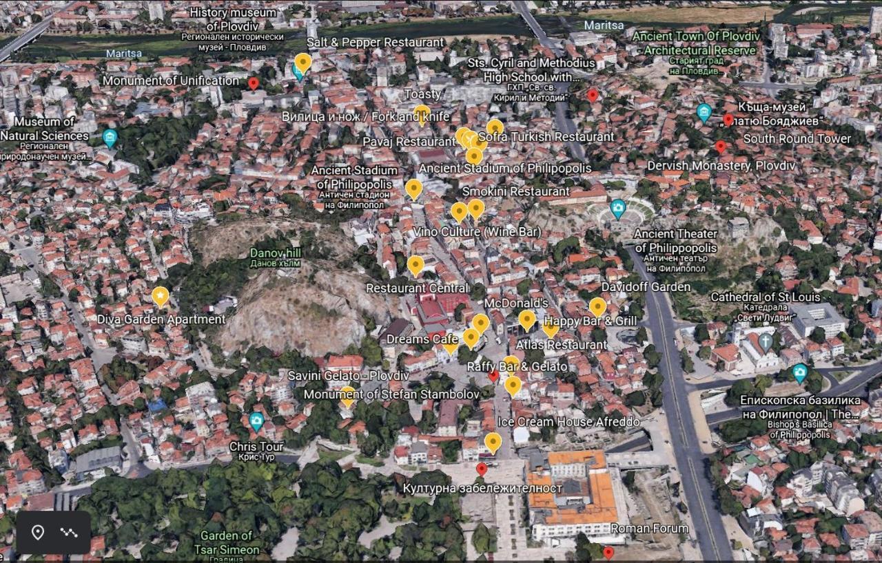 Diva Garden Apartment Пловдив Екстер'єр фото